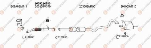 EUROREPAR 102235 - Система выпуска ОГ autosila-amz.com