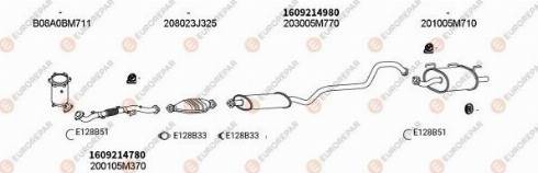 EUROREPAR 102236 - Система выпуска ОГ autosila-amz.com