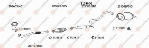 EUROREPAR 102222 - Система выпуска ОГ autosila-amz.com