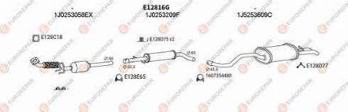 EUROREPAR 103255 - Система выпуска ОГ autosila-amz.com