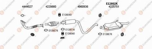 EUROREPAR 102761 - Система выпуска ОГ autosila-amz.com