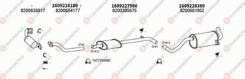 EUROREPAR 102731 - Система выпуска ОГ autosila-amz.com