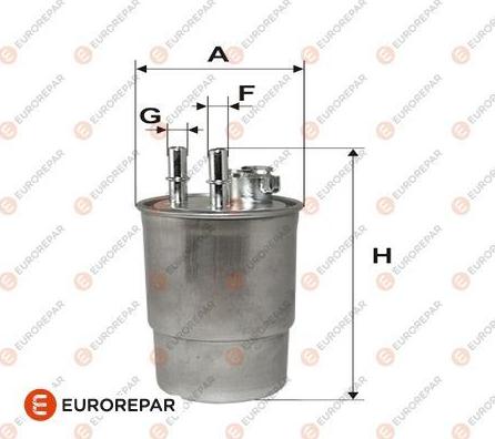 EUROREPAR E148159 - Топливный фильтр autosila-amz.com