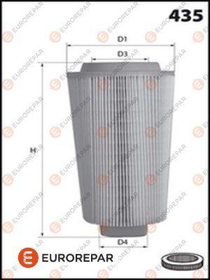 EUROREPAR E147326 - Воздушный фильтр, двигатель autosila-amz.com