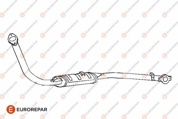 EUROREPAR E12893L - Предглушитель выхлопных газов autosila-amz.com