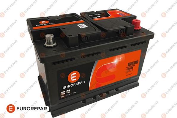 EUROREPAR ERPAKU0006 - Стартерная аккумуляторная батарея, АКБ autosila-amz.com