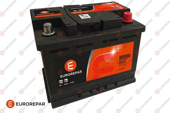 EUROREPAR ERPAKU0003 - Стартерная аккумуляторная батарея, АКБ autosila-amz.com