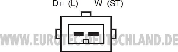 Eurotec 12040950 - генератор VW autosila-amz.com