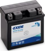 Exide AGM12-7 - Battery AGM/Starting EXIDE 12V 6Ah 100A R+ Maintenance free 113x70x105mm Started YTZ7-BS fits: APRIL autosila-amz.com