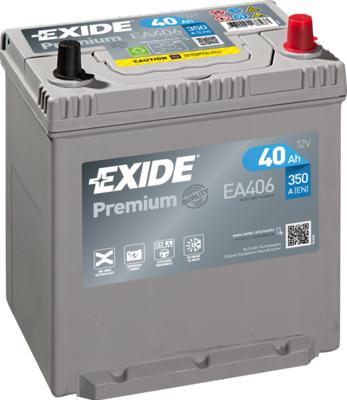 Exide EA406 - Стартерная аккумуляторная батарея, АКБ autosila-amz.com