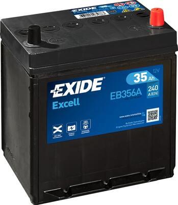 Exide EB356A - Аккумулятор 12В 35Ач 240А 187x140x220 ETN 0 autosila-amz.com