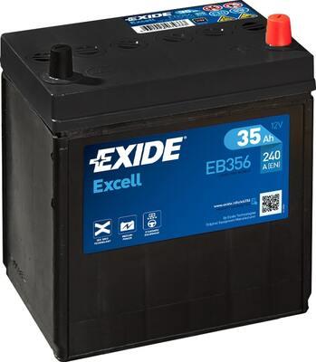 Exide EB356 - аккумуляторная батарея! 14.7/13.1 евро 35Ah 240A 187/127/220\ autosila-amz.com