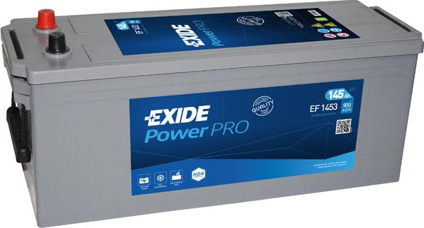 Exide EF1453 - Аккумуляторная батарея EXIDE PowerPRO (12V 145Ah 900A B0) autosila-amz.com
