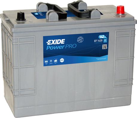 Exide EF1420 - Стартерная аккумуляторная батарея, АКБ autosila-amz.com