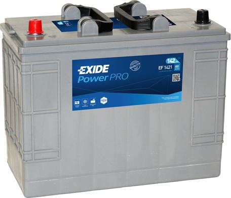 Exide EF1421 - Стартерная аккумуляторная батарея, АКБ autosila-amz.com