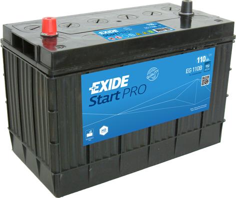 Exide EG110B - Стартерная аккумуляторная батарея, АКБ autosila-amz.com