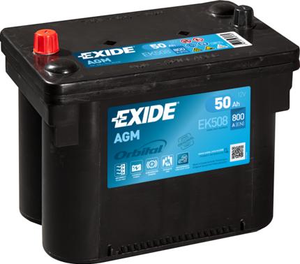 Exide EK508 - Стартерная аккумуляторная батарея, АКБ autosila-amz.com