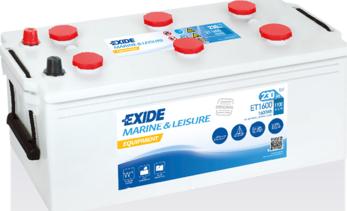 Exide ET1600 - Стартерная аккумуляторная батарея, АКБ autosila-amz.com