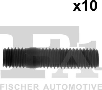 FA1 985-832.10 - шпилька выпускного коллектора! М8x25\ Opel Astra/Corsa 1.4-1.6 00-10 autosila-amz.com