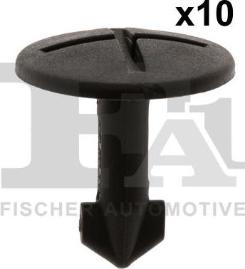 FA1 11-40087.10 - Штифт комплект 10шт поворотный (черный) AUDI \ SEAT \ SKODA \ VW autosila-amz.com