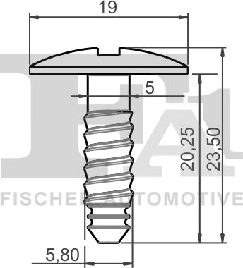 FA1 11-10034.5 - Пружинный зажим, буфер autosila-amz.com