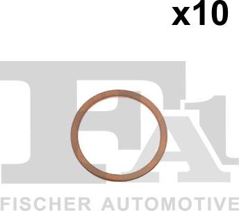 FA1 866.760.010 - Уплотнительное кольцо, резьбовая пробка маслосливного отверстия autosila-amz.com