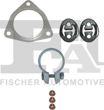 FA1 CC231083 - Монтажный комплект, сажевый / частичный фильтр autosila-amz.com