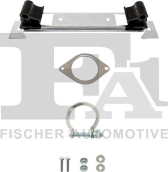 FA1 CC221522 - Монтажный комплект, сажевый / частичный фильтр autosila-amz.com