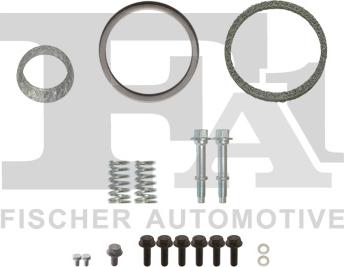 FA1 CC750216 - Монтажный комплект, катализатор autosila-amz.com