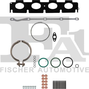 FA1 KT100620 - Установочный комплект, турбокомпрессор autosila-amz.com