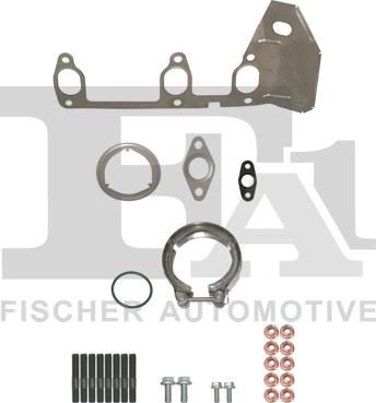 FA1 KT110480 - Установочный комплект, турбокомпрессор autosila-amz.com