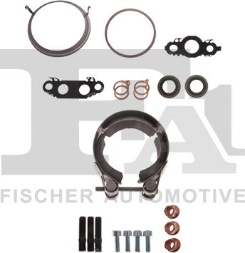 FA1 KT130410 - Установочный комплект, турбокомпрессор autosila-amz.com