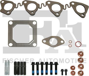 FA1 KT130010 - Установочный комплект, турбокомпрессор autosila-amz.com