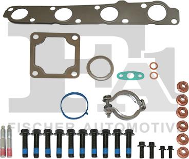 FA1 KT130180 - Установочный комплект, турбокомпрессор autosila-amz.com