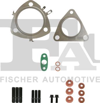 FA1 KT130220 - Установочный комплект, турбокомпрессор autosila-amz.com