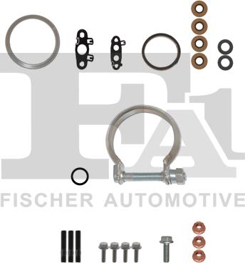 FA1 KT120570 - Установочный комплект, турбокомпрессор autosila-amz.com