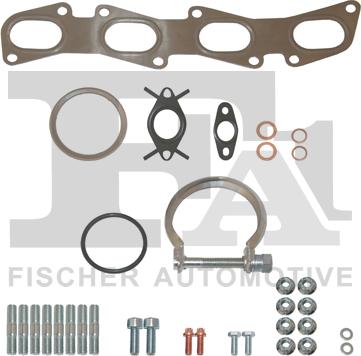 FA1 KT120025 - Установочный комплект, турбокомпрессор autosila-amz.com