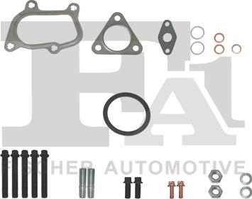 FA1 KT120100 - Установочный комплект, турбокомпрессор autosila-amz.com