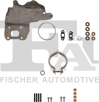 FA1 KT120770 - Установочный комплект, турбокомпрессор autosila-amz.com