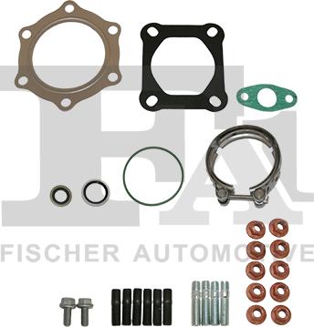 FA1 KT821040 - Установочный комплект, турбокомпрессор autosila-amz.com