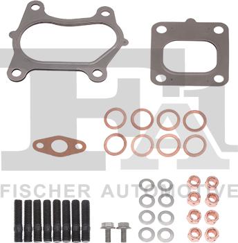 FA1 KT730130 - Установочный комплект, турбокомпрессор autosila-amz.com