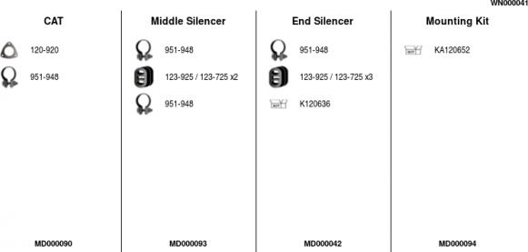 FA1 WN000041 - Система выпуска ОГ autosila-amz.com