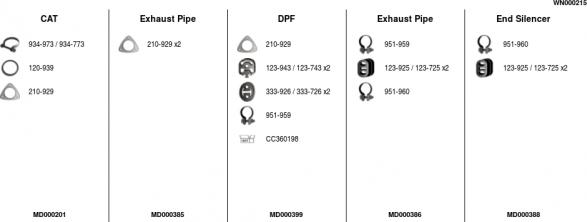 FA1 WN000215 - Система выпуска ОГ autosila-amz.com