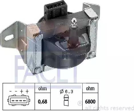 FACET 9.6056 - Катушка зажигания autosila-amz.com