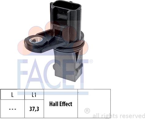 FACET 9.0498 - Датчик частоты вращения, автоматическая коробка передач autosila-amz.com