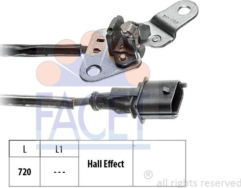 FACET 9.0355 - Датчик, положение распределительного вала autosila-amz.com