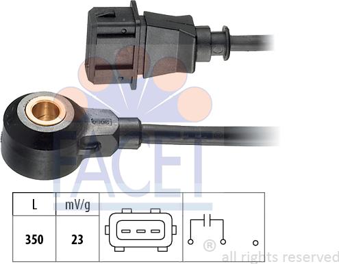 FACET 9.3169 - Датчик детонации autosila-amz.com