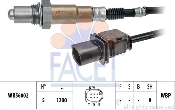 FACET 10.8481 - Лямбда-зонд, датчик кислорода autosila-amz.com