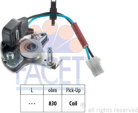 FACET 8.4976M - Датчик, импульс зажигания autosila-amz.com