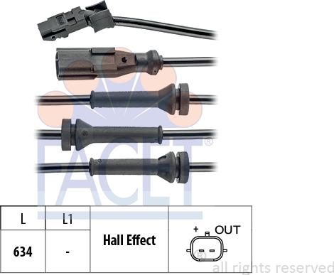 FACET 21.0056 - Датчик ABS, частота вращения колеса autosila-amz.com